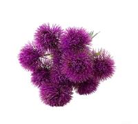 Artificial Dandelion Simulated Flower Adornment with Plastic Build, for Event Decoration and Enhancing the Ambiance of Living Spaces (C128 (C129 Purple)