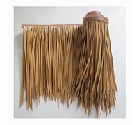 Artificial Decorative Palm Thatch Roll, Synthetic Thatch Grass Roof, Mexican Yellow Artificial Straw Roll for Tiki Bar Hut, Patio, Party, Thatch(Yellow a,0.5x1m/1.64X3.28ft)