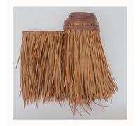 Artificial Decorative Palm Thatch Roll, Synthetic Thatch Grass Roof, Mexican Yellow Artificial Straw Roll for Tiki Bar Hut, Patio, Party, Thatch(Yellow d,0.5x10m/1.64X32.8ft)