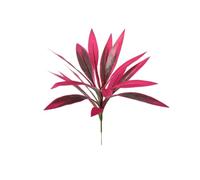 Artificial Dracaena Tree Purple Faux Plant 60 x 55 cm for Home Decor