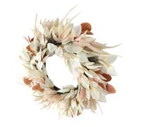 Artificial Ear of Rice Wreath for Front Door Farmhouses