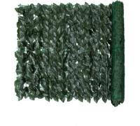 Artificial English Ivy Leaf Privacy Fence With Plastic Leaves, Garden Hedge Trellis Screening Roll - 3M X 1M