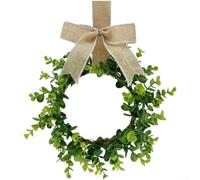 Artificial Eucalyptus Wreath 30cm Rustic Farmhouse Decor(A)