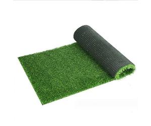 Artificial Fake Grass Roll Artificial Grass Carpet Door Mat, Reusable Realistic Artificial Grass Turf ，for Patio Garden Lawn Decoration Indoor Outdoor ，green，Non Fade Art
