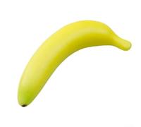 Artificial Fake Mango - Realistic Plastic Produce for Kitchen Counter & Summer Table Decorations, Faux Food Photography Props, Wedding Reception Ornaments, Fruit Bowl Fillers(Banana)