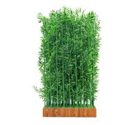 Artificial Faux Bamboo Plant Privacy FenceGreenery Wall Backdrop for Indoor & Outdoor Decor Perfect for Home & Office80cm/31.5in Height 14 X 1.5m Pole