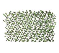 Artificial Faux Ivy Hedge Panels Retractable Trellis Fence Expandable Garden Screen Decorative Privacy Solution for Home & Outdoor One Size (S)