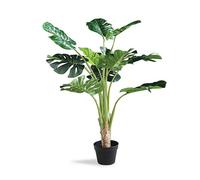 Artificial/Faux Monstera/Cheese Plant Black