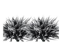 Artificial Ferns - Boston Fern Planter, Faux Hanging Fern | UV-Resistant Lifelike Design with Large Green Leaves, Durable Silk Material, Realistic Texture Support, Ideal Indoor Use