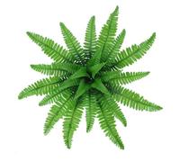 Artificial Ferns - Realistic Green UV Resistant | Artificial Ferns, Artificial Vegetation for Decorating Indoor and Outdoor Spaces Home Garden Decoration