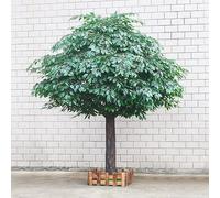 Artificial Ficus Tree for Outdoor & Indoor, UV Resistant - Perfect for Patio, Office, Home(2.5mx2m)