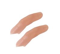 Artificial Finger - Realistic Silicone Finger Sleeves for Pranks, Close-Up Stage Magic Tricks, Novelty Illusion Props - Soft Gel Fake Fingertips for Pranks & Performances (Index Finger)
