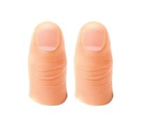 Artificial Finger - Realistic Silicone Finger Sleeves for Pranks, Close-Up Stage Magic Tricks, Novelty Illusion Props - Soft Gel Fake Fingertips for Pranks & Performances (Thumb Women)