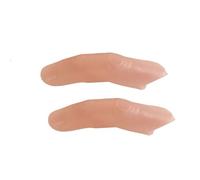 Artificial Finger - Realistic Silicone Finger Sleeves for Pranks, Close-Up Stage Magic Tricks, Novelty Illusion Props - Soft Gel Fake Fingertips for Pranks & Performances (Ring Finger)
