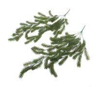 Artificial fir branches for decoration, 30 cm, soft to the touch