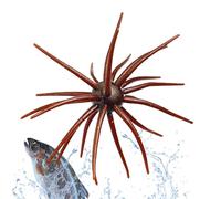 Artificial Fishing Lures | Realistic Sea Urchin Bait | Soft Artificial Sea Urchin Lures for Shore, River, Lake, Freshwater and Salt Water