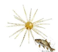 Artificial Fishing Lures, Sea Urchin Floating Baits - Artificial Floating Baits for Freshwater and Salt Water, Trout, Lake, River, Catfish