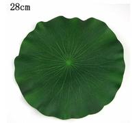 Artificial Floating Lotus Leaves EVA Water Lily Decor for Gardens, Pools, and Photography Props (28cm)