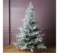 Artificial flocked Christmas tree,medium-sized outdoor Christmas tree,foldable,for holiday Christmas decorations,indoor/outdoor parties,offices,shopping malls(Style B,3m/9.8ft)