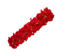 ＡＷＨＡＯ Artificial Flower Panel, Backdrop, Multipurpose Road, Cited Flowers, Floral Arrangement, Flower Panel for Wedding, Home, Party, red