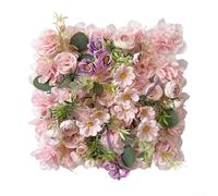 Artificial Flower Wall Panels Wedding Backdrop Decorations,Spring Garden Style Photography Background For Party Event Home Decor 30X30x5cm(E)(B)