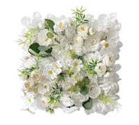 Artificial Flower Wall Panels Wedding Backdrop Decorations,Spring Garden Style Photography Background For Party Event Home Decor 30X30x5cm(E)(E)