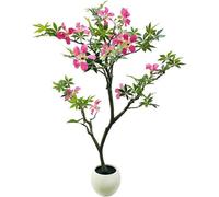 Artificial Flowering Plant In A Pot,artificial Flower In A Pot 120 Cm