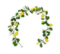 Artificial Flowers, Artificial Lemon Berry Garland 1.75m Hanging Simulation Lemon Vine Plant Garland Green Plant Decoration for Home Decor