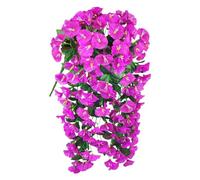 Artificial Flowers | Artificial Morning Glory Flowers - Realistic Plants for Patio Door Front Wall Gazebo Balcony Patio Porch Spring Autumn