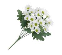 Artificial Flowers - Bouquet of Autumn Chrysanthemums Artificial Pompom, Photo Props for Wedding, in Pot, Garland, Planter, Basket, Bathroom, Shower, Kitchen, Garden, Farmhouse Style
