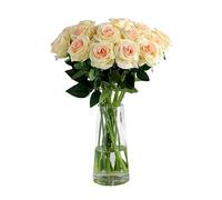 Artificial Flowers Fake Flower Artificial Roses Decorative Flower Arrangement Silk Flower Single Plastic Fake Flower Bouquet And Dried