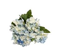 Artificial Flowers Hanging Small Handful Of Water Hydrangea Wind Simulation Flower Home Decoration Flower Artificial Flowers for Side (Blue, One Size)