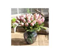 Artificial Flowers In Vase, Artificial Tulips Fake Flower, Spring Decorations, Kitchen Decor, Wedding Decoration Floral Wedding Bouquet Decor Winter Arrangements Party/Office/Hotel Decoration
