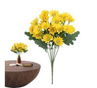 Artificial Flowers Outdoor, Indoor and Outdoor Fake Plants | Decorative Outdoor Perennial Plants for Pot Garden Planter Balcony Terrace