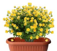 Artificial Flowers, Realistic Outdoor Plants, Fade Resistant, Exquisite Home Decor For Patio Arrangements Garden Landscaping Window Displays