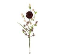 Artificial Flowers Set of 3 Allium Witch Hazel Artificial Decorative Flowers Individual Bouquet Decoration Floristry Single Flower Stem Flower Buds Blossom Branch Flowers Decorative Branch Artificial