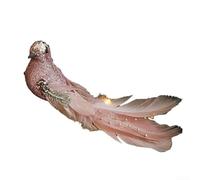 Artificial Foam Doves with Foot Base for Wedding and Home Decor, for Adding an Elegant Touch to Garden, Party, and Photography Environments (pink)