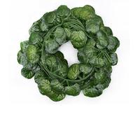 Artificial Foliage Garland, Silk Leaf, Begonia Leaf | Construction, Artificial Greenery, Office Space Greening, For Restaurant Owners