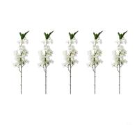 Artificial for cherry Blossom Branches 52cm Silk Flowers 5-Stem Pack