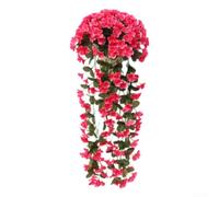 Artificial for violet Flower Vine 85cm Silk Hanging Decor Artificial(G)