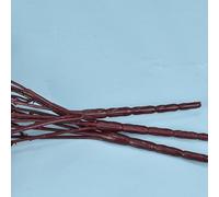 Artificial for Willow Tree Leaves Foliage Branches - Home Plastic Locust/Pink/for Champagne Blue/Green Realistic Haze/Caramel Leaves for/Office Bedroom Decor Set of 3 White(Pink)