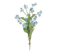 Artificial Forget Me Not Flowers, Bunch of Forget Me Not's, Realistic Small Mini Blue Flowers Bouquet, Fake Blue Flower, Faux Silk Spring Cottage Garden Decor