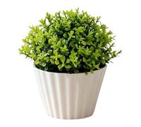 Artificial Four Leaf Clover Plant 11cm Realistic Fake Flower(Green)