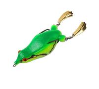 Artificial Frogs Lures Large Feet Swimbaits Double, Color 2