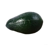 Artificial Fruit Decor for Living Room Kitchen Hotel Tabletop Display Made of PVC Simulated Fruit Model Non-Edible Accent (avocado)