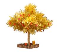 Artificial Golden Banyan Tree, Large Simulated Golden Tree, Exquisite And Realistic Handmade Golden Tree Perfect for Home Office Party Wedding Birthday Christmas,Gold,1.5m*1m