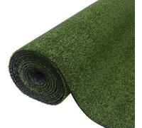 Artificial Grass 7-9 mm Pile Height, 1 x 8 m Green, UV-Resistant PP Material, Weatherproof, Easy Care, Ideal for Garden, Patio, Pet Area, Indoor and Outdoor Use