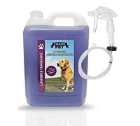 Artificial Grass Cleaner Dog Pet Friendly Disinfectant Deodoriser Concentrate Ammonaway Lavender Fragrance (5L with Spray)