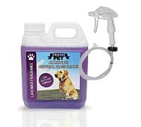 Artificial Grass Cleaner Dog Pet Friendly Disinfectant Deodoriser Concentrate Ammonaway Lavender Fragrance (1L with Spray)