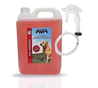 Artificial Grass Cleaner Dog Pet Friendly Disinfectant Deodoriser Concentrate Ammonaway Rose Fragrance (5L with Spray)